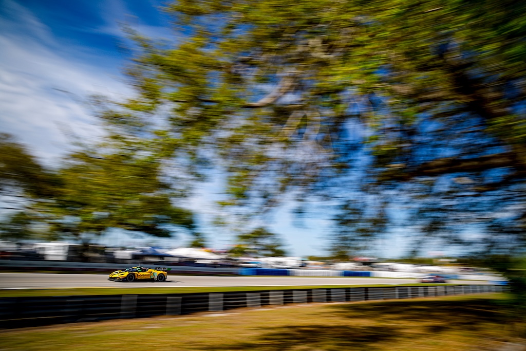 Klar til kamp: Frederik Schandorff vil på podiet i Sebring.
(Foto: Inception Racing)